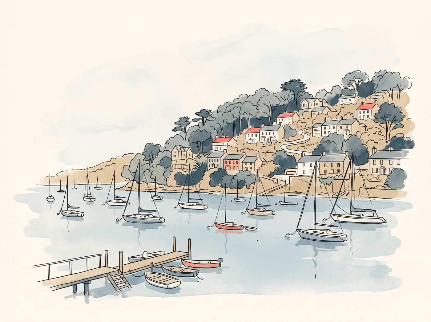 Illustration of Fowey