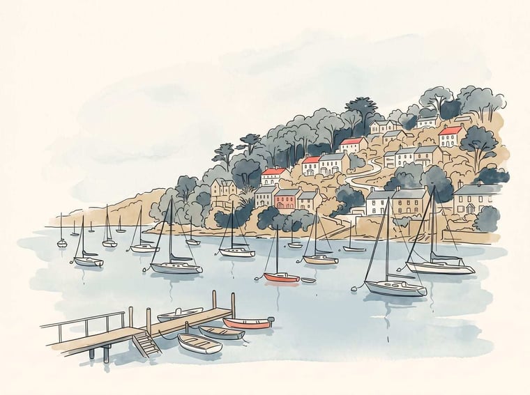 Illustration of Fowey